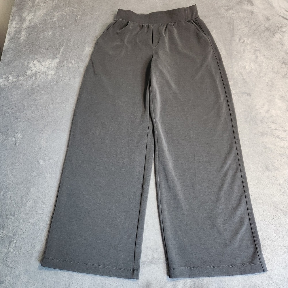 Zella Wide Leg Lounge Pants Women's Size Small Gray Modal‎ Blend SoftS Grey